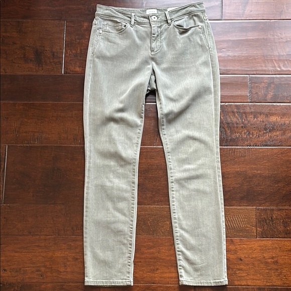 J. Jill Light Olive Jeans - Picture 2 of 12